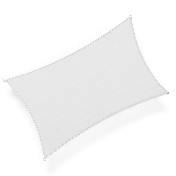 Toldo Vela Rectangular Blanco