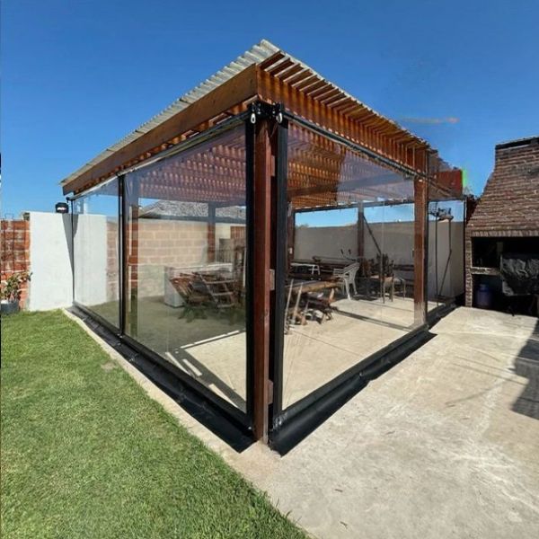 CERRAMIENTO DE PVC CRISTAL