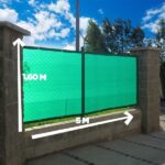 Paño de Tela para Cerco Verde Premium x 5m