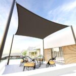 Toldo Vela de Coversol Rectangular Gris