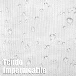 Toldo Vela Impermeable Blanco